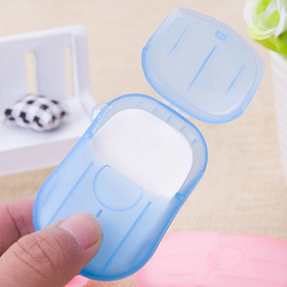 Disposable Mini Soap Paper Travel Case