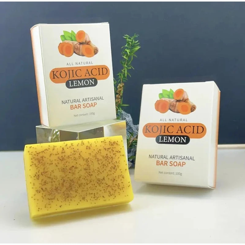 Turmeric & Lemon Whitening Soap - Handmade