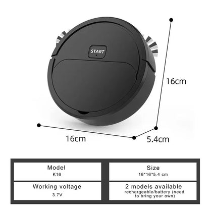 2024 NEW Intelligent three-in-one fully automatic sweeping robot vacuum cleaner mopping mini vacuum cleaner suitable for home