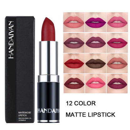 Velvet Matte Lipstick - 12 Colors