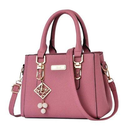 Large Capacity Leather Shoulder Bag for Women