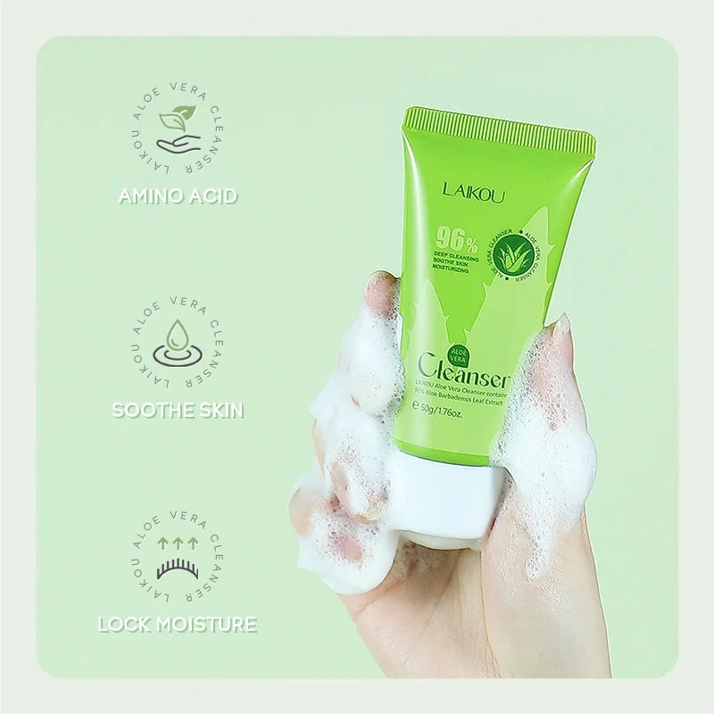 LAIKOU Aloe Vera Facial Cleanser