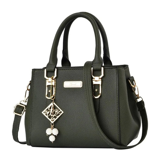 Large Capacity Leather Shoulder Bag for Women